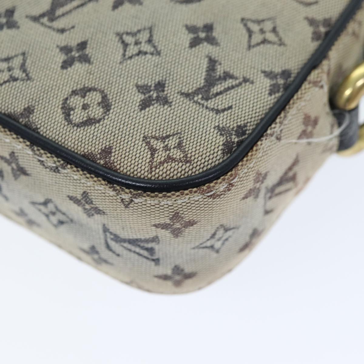 LOUIS VUITTON Monogram Mini Juliet MM Shoulder Bag Blue M92004 LV Auth yk12068