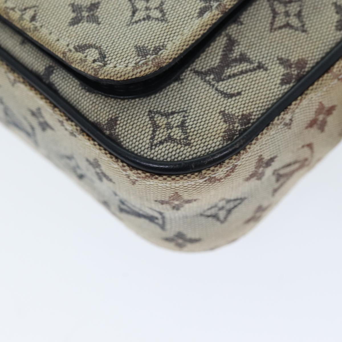 LOUIS VUITTON Monogram Mini Juliet MM Shoulder Bag Blue M92004 LV Auth yk12068