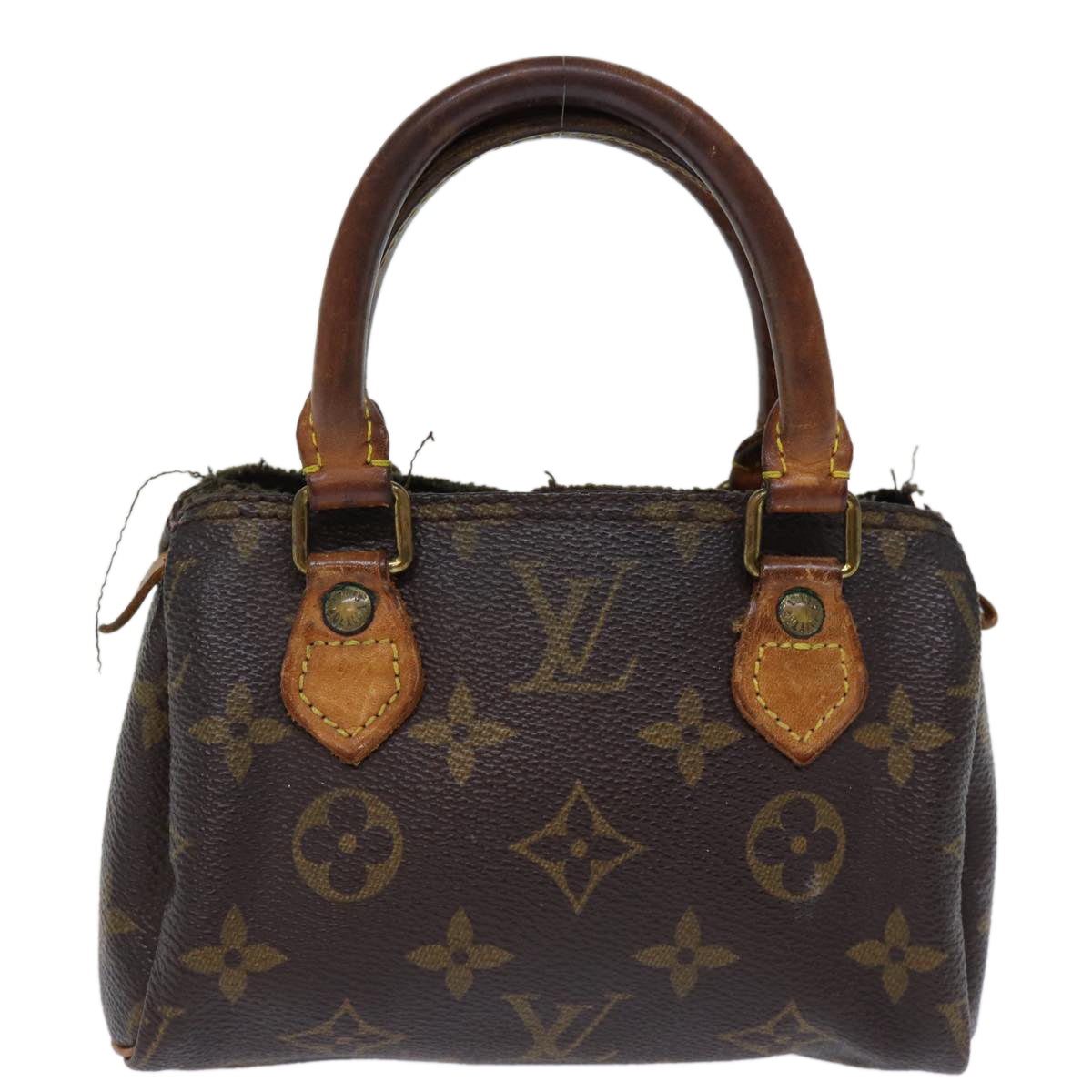 LOUIS VUITTON Monogram Mini Speedy Hand Bag Vintage M41534 LV Auth yk12069