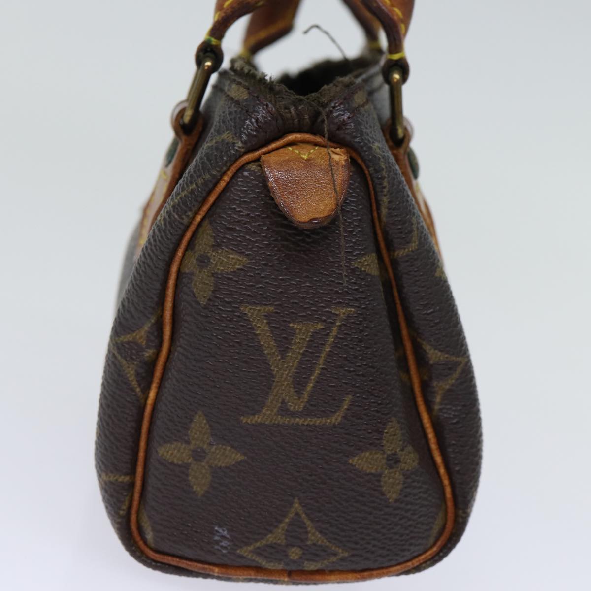LOUIS VUITTON Monogram Mini Speedy Hand Bag Vintage M41534 LV Auth yk12069