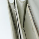 GUCCI Hand Bag Leather White Auth yk12076-20