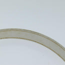 GUCCI Hand Bag Leather White Auth yk12076-8