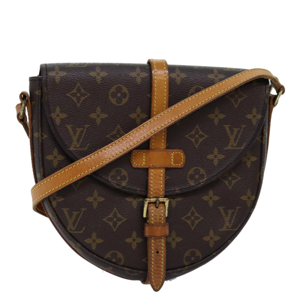 LOUIS VUITTON Monogram Chantilly MM Shoulder Bag M51233 LV Auth yk12089