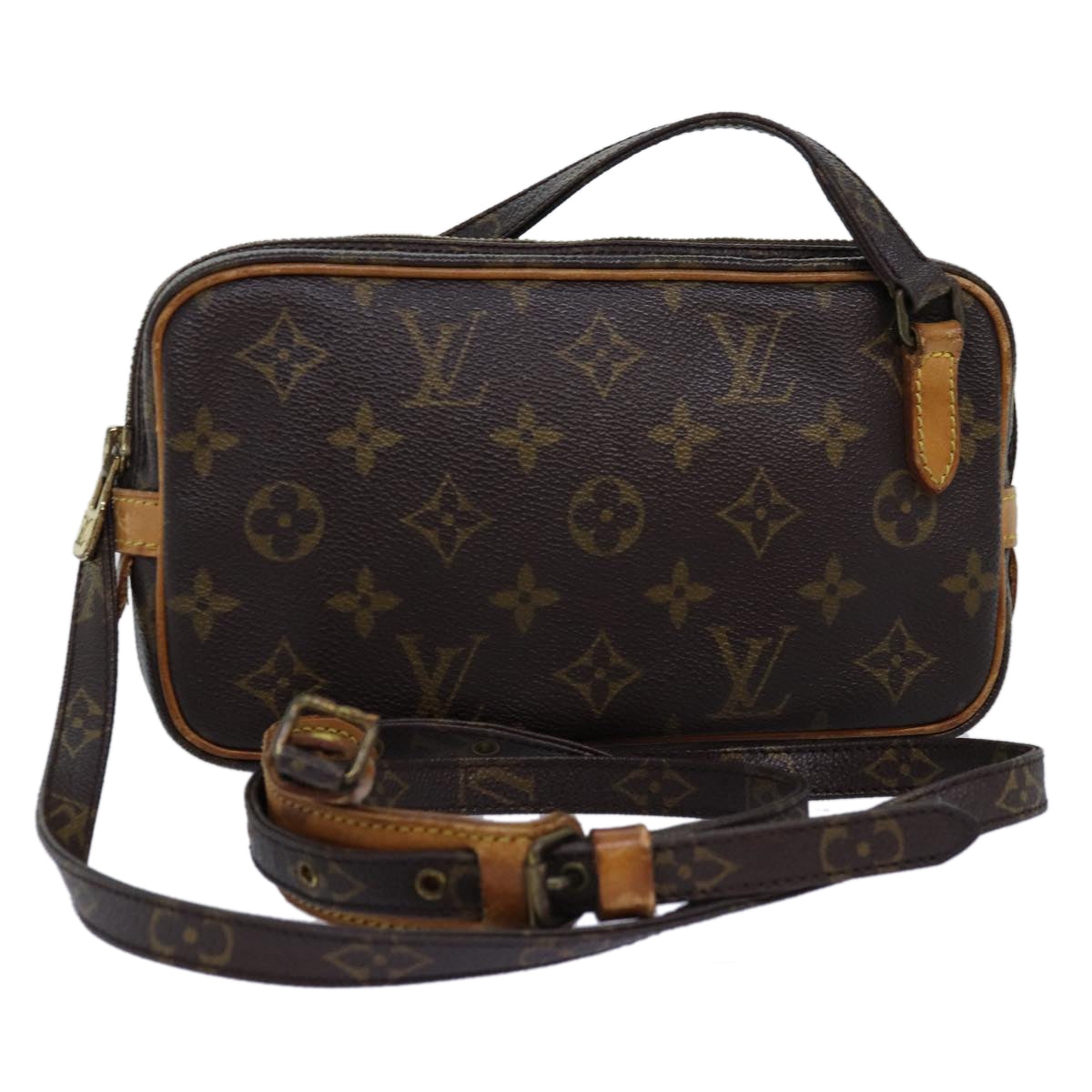 LOUIS VUITTON Monogram Marly Bandouliere Shoulder Bag M51828 LV Auth yk12098