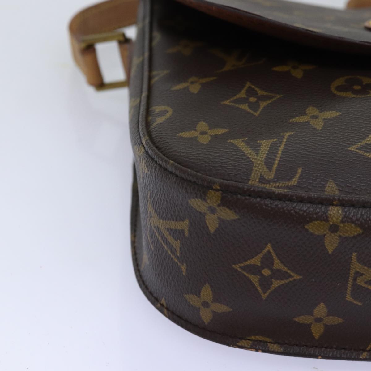 LOUIS VUITTON Monogram Saint Cloud GM Shoulder Bag M51242 LV Auth yk12114