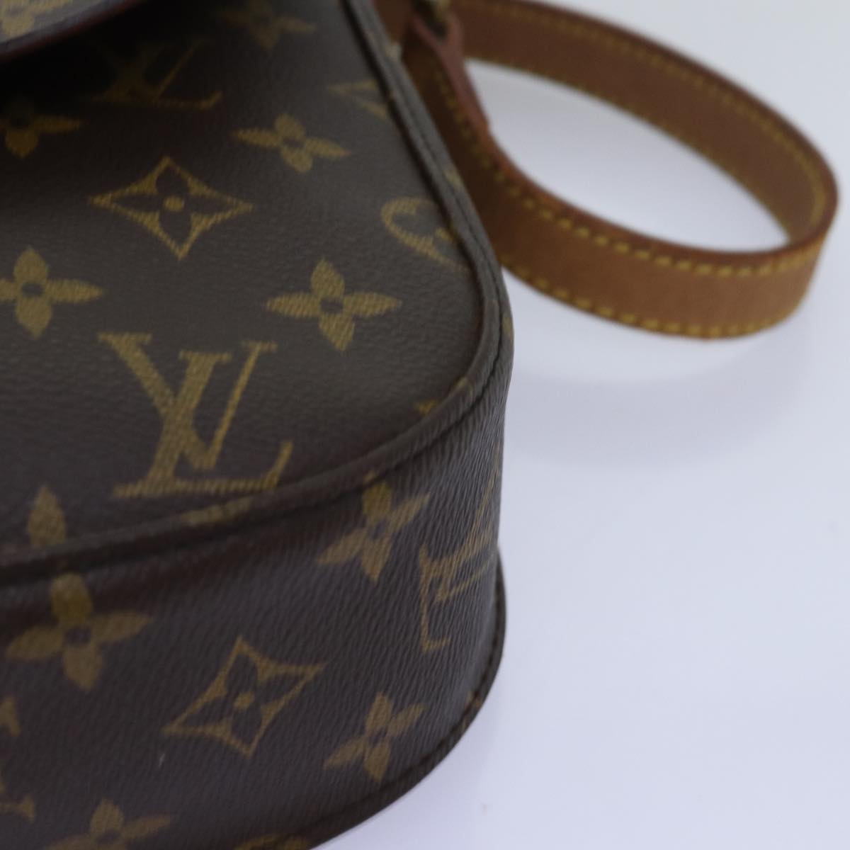 LOUIS VUITTON Monogram Saint Cloud GM Shoulder Bag M51242 LV Auth yk12114