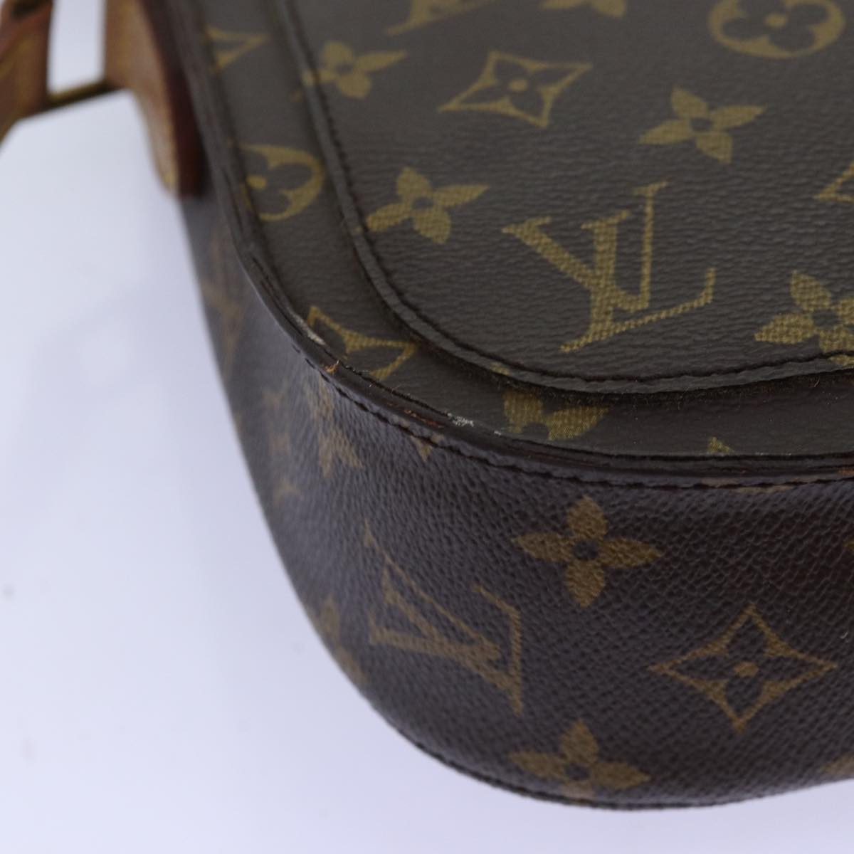 LOUIS VUITTON Monogram Saint Cloud GM Shoulder Bag M51242 LV Auth yk12114