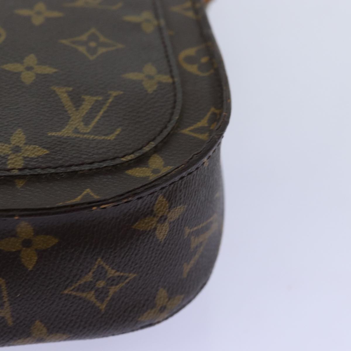 LOUIS VUITTON Monogram Saint Cloud GM Shoulder Bag M51242 LV Auth yk12114