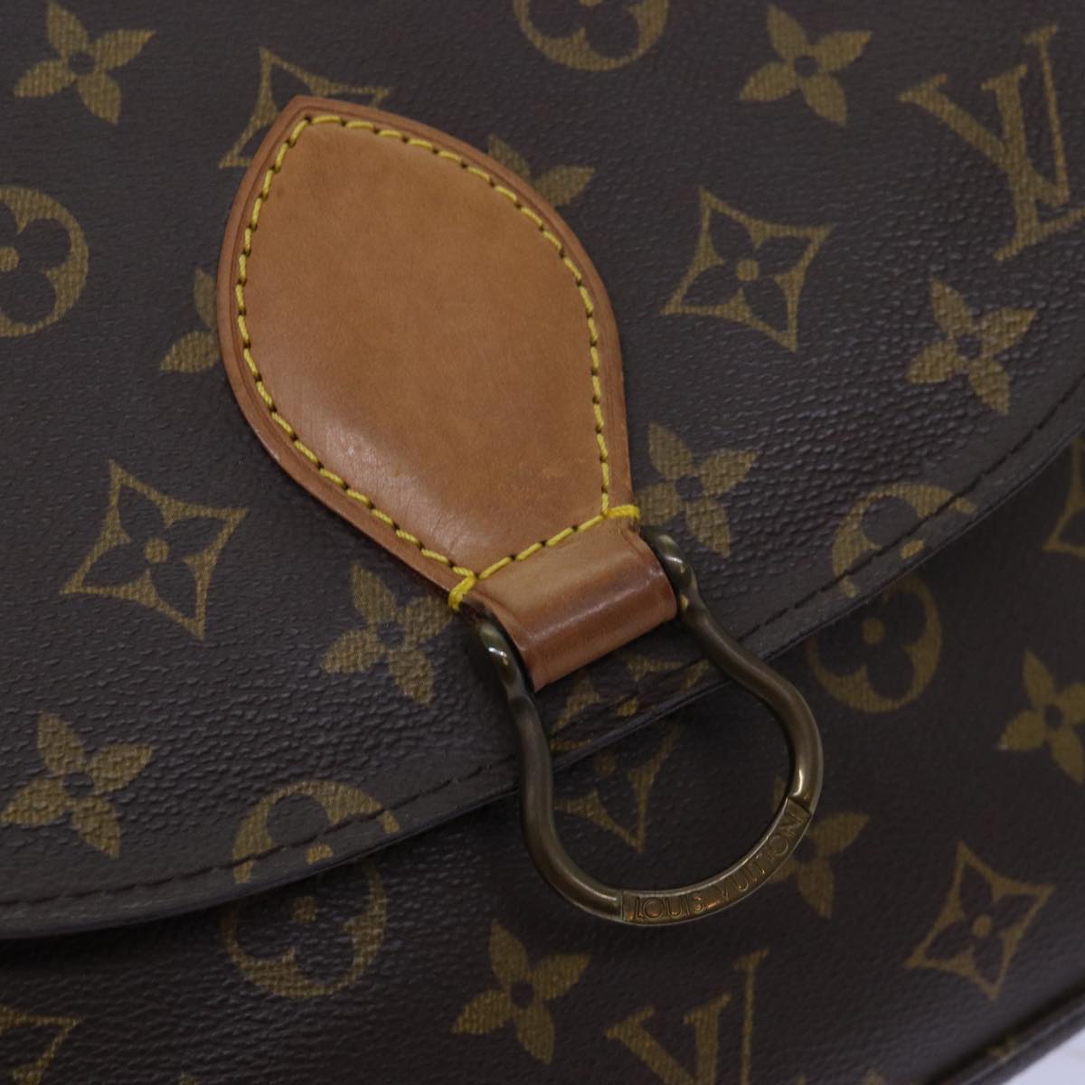 LOUIS VUITTON Monogram Saint Cloud GM Shoulder Bag M51242 LV Auth yk12114