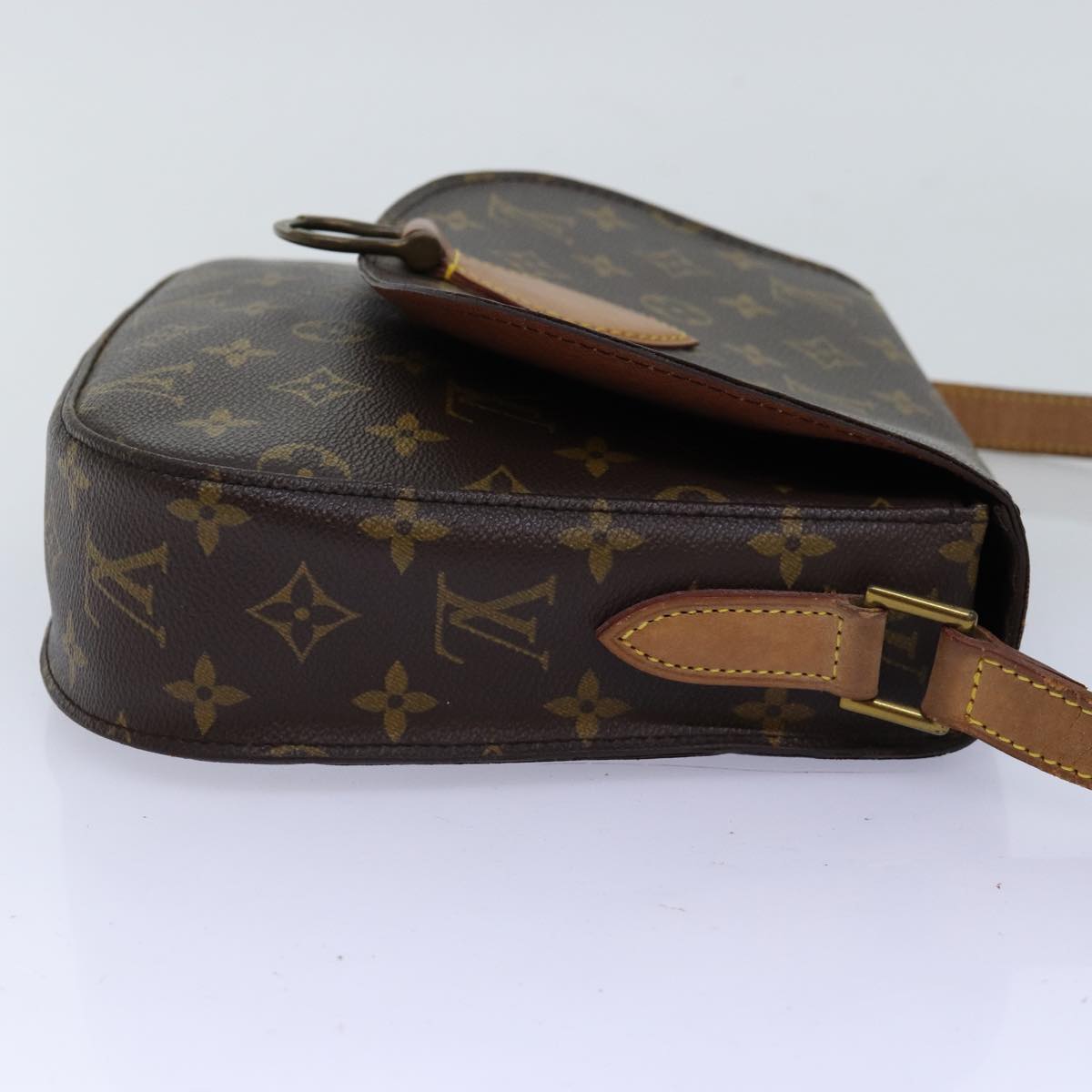 LOUIS VUITTON Monogram Saint Cloud GM Shoulder Bag M51242 LV Auth yk12114