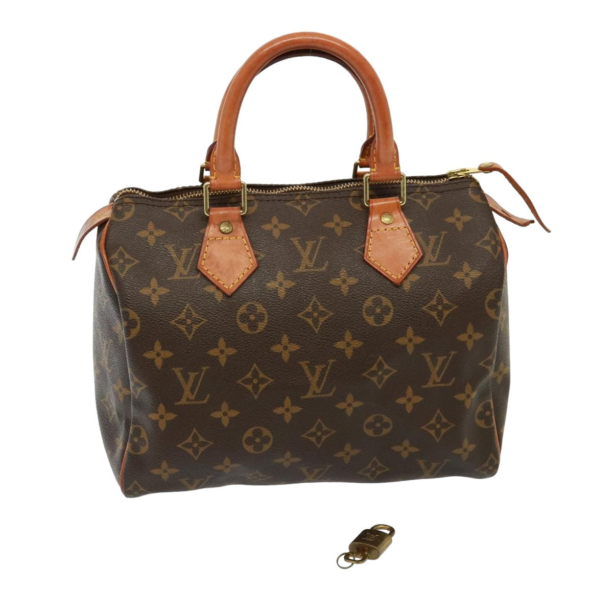 LOUIS VUITTON Monogram Speedy 25 Hand Bag M41528 LV Auth yk12122