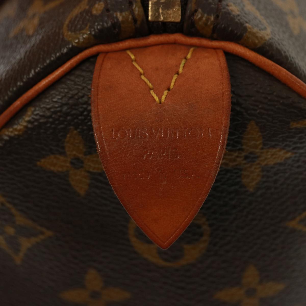 LOUIS VUITTON Monogram Speedy 25 Hand Bag M41528 LV Auth yk12122