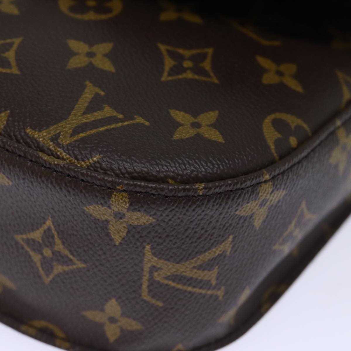 LOUIS VUITTON Monogram Saint Cloud GM Shoulder Bag M51242 LV Auth yk12124