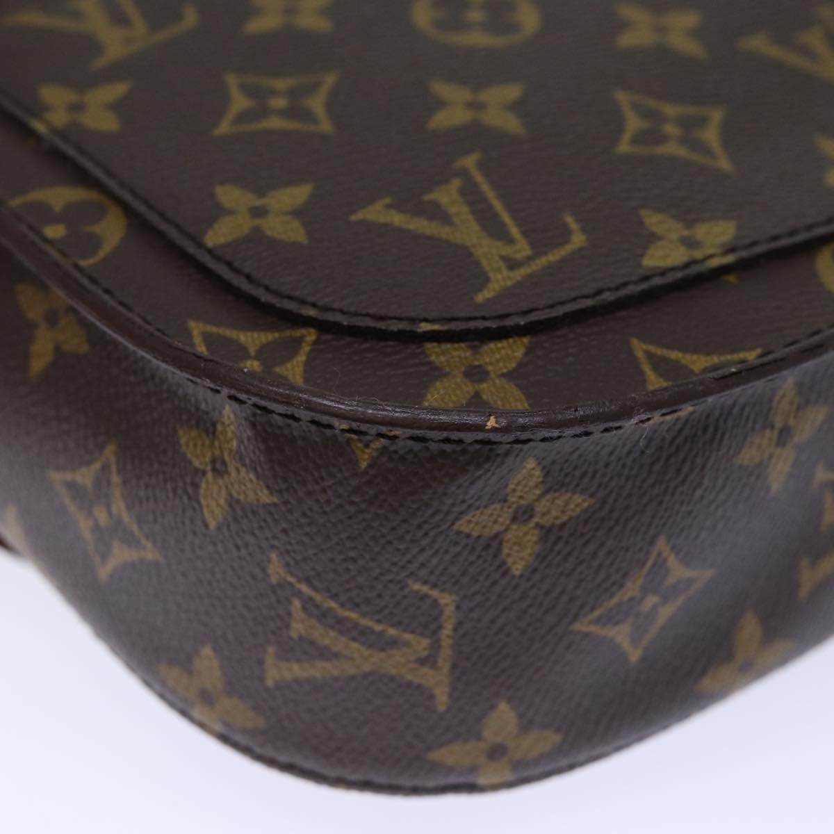 LOUIS VUITTON Monogram Saint Cloud GM Shoulder Bag M51242 LV Auth yk12124