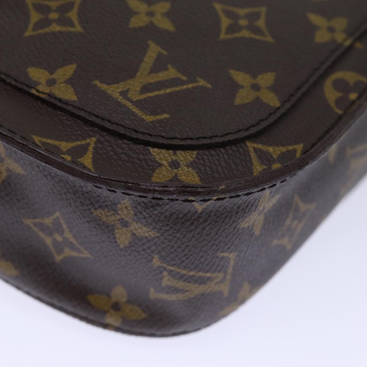 LOUIS VUITTON Monogram Saint Cloud GM Shoulder Bag M51242 LV Auth yk12124