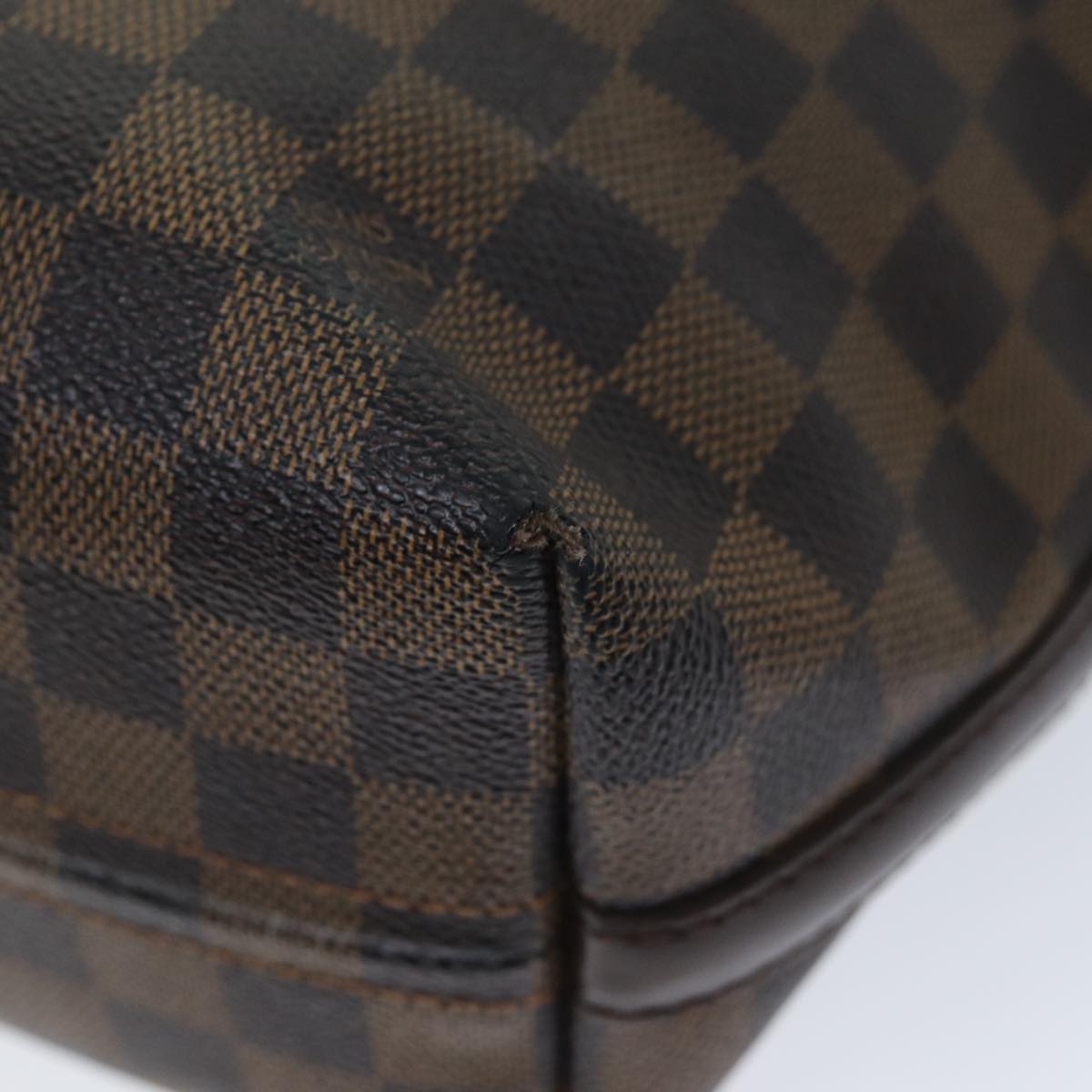 LOUIS VUITTON Damier Ebene Illovo MM Shoulder Bag N51995 LV Auth yk12132