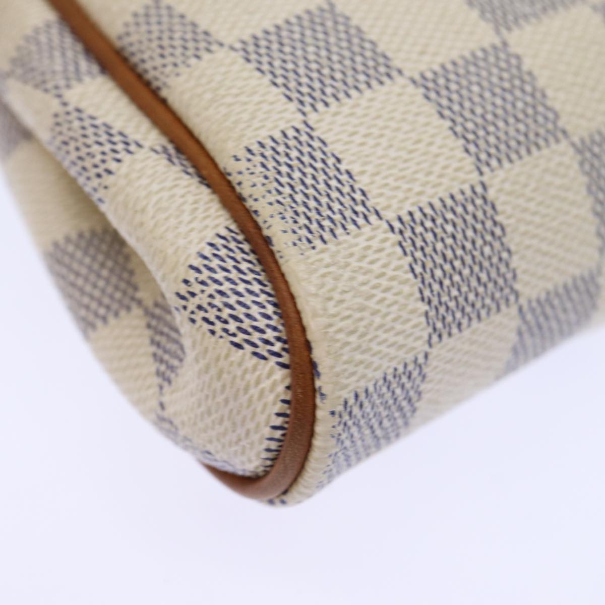 LOUIS VUITTON Damier Azur Eva Shoulder Bag 2way N55214 LV Auth yk12139