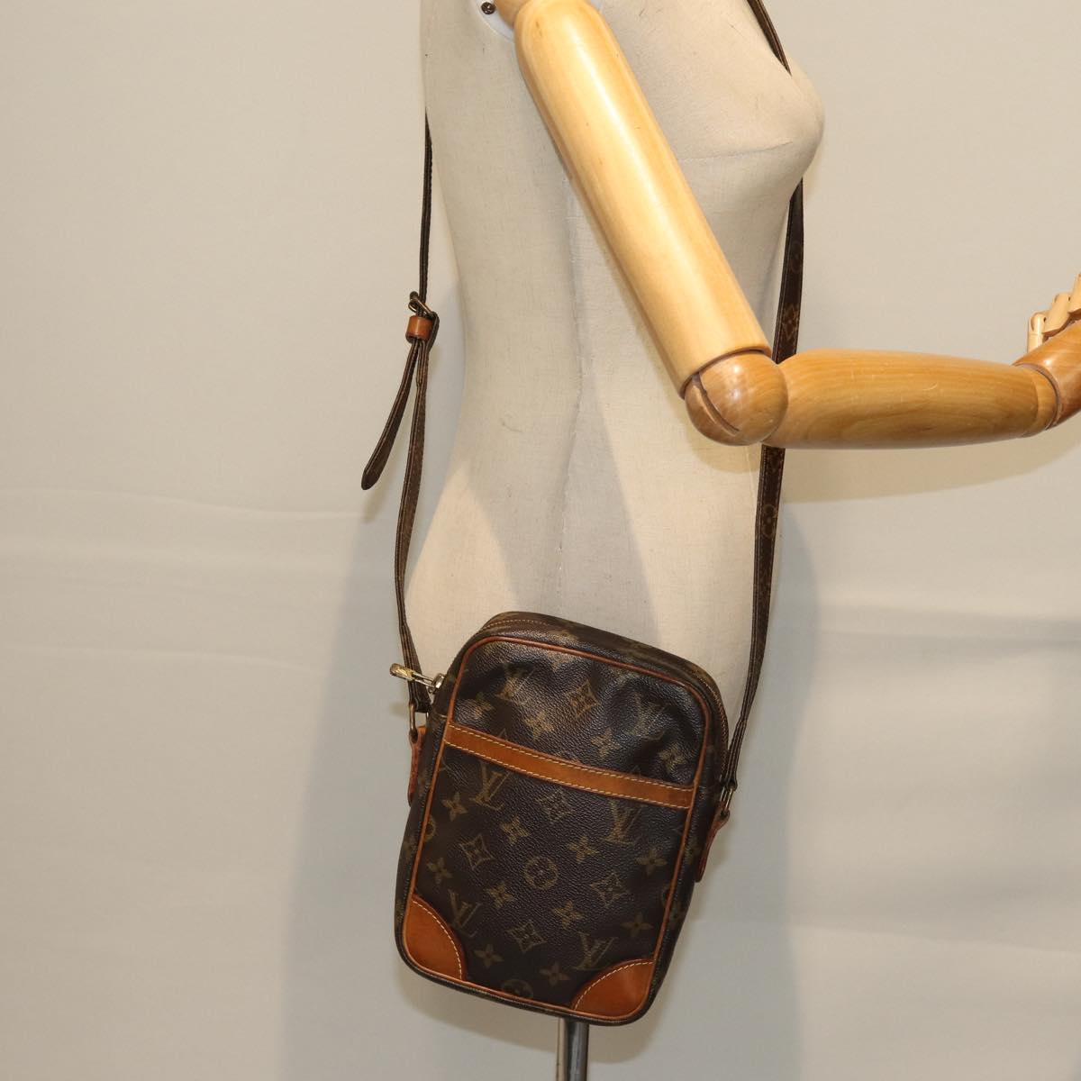 LOUIS VUITTON Monogram Danube Shoulder Bag M45266 LV Auth yk12148