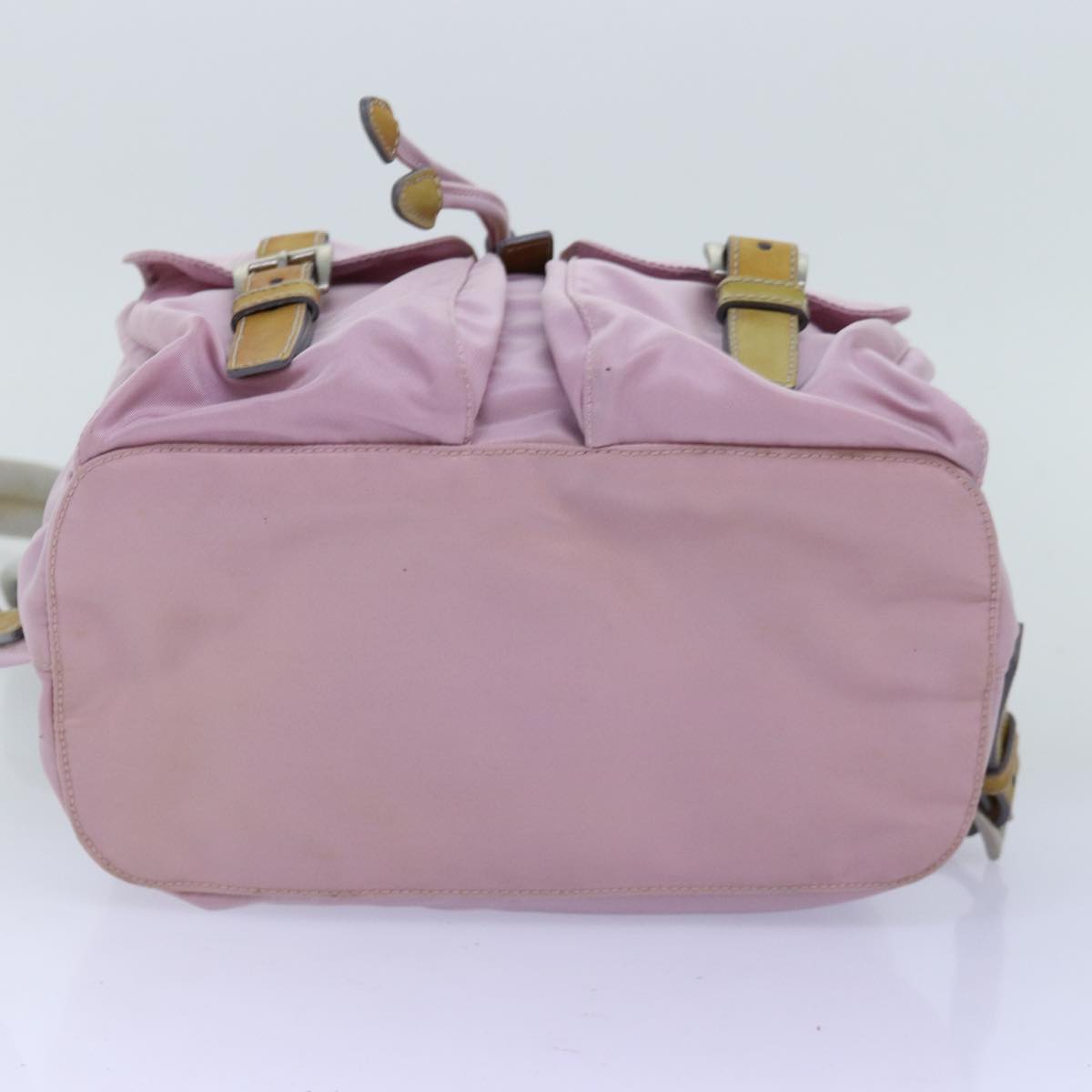 PRADA Backpack Nylon Pink Auth yk12161