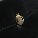 GUCCI Hand Bag Leather Black Auth yk12169-10