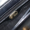 GUCCI Hand Bag Leather Black Auth yk12169-11