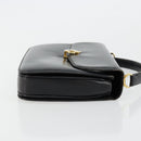 GUCCI Hand Bag Leather Black Auth yk12169-3