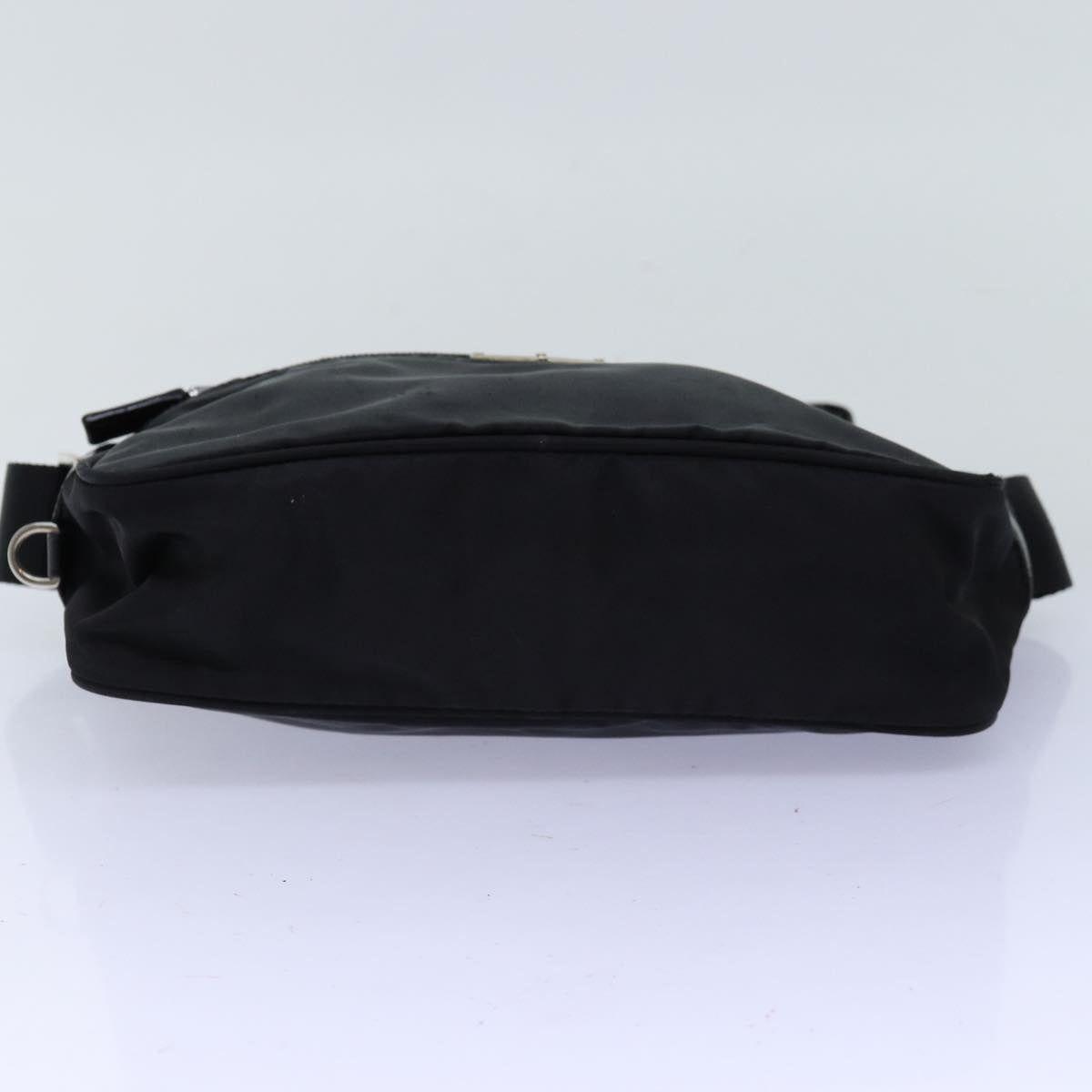 PRADA Shoulder Bag Nylon Black Auth yk12183