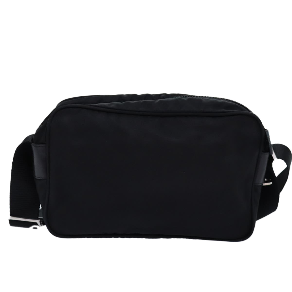 PRADA Shoulder Bag Nylon Black Auth yk12183 - 0