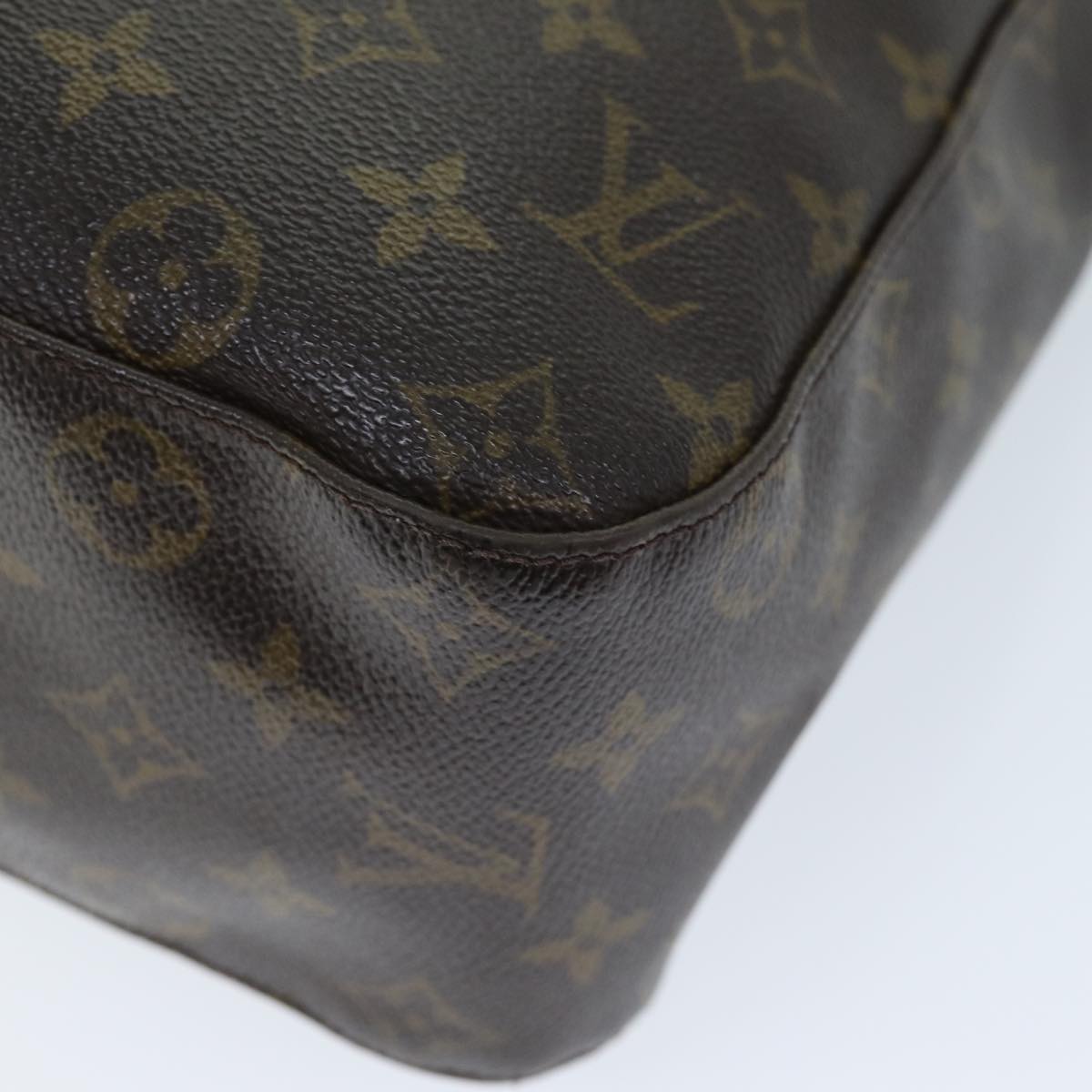 LOUIS VUITTON Monogram Looping GM Shoulder Bag M51145 LV Auth yk12195