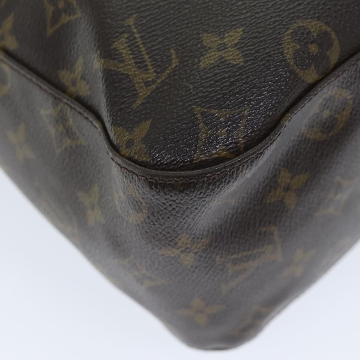 LOUIS VUITTON Monogram Looping GM Shoulder Bag M51145 LV Auth yk12195