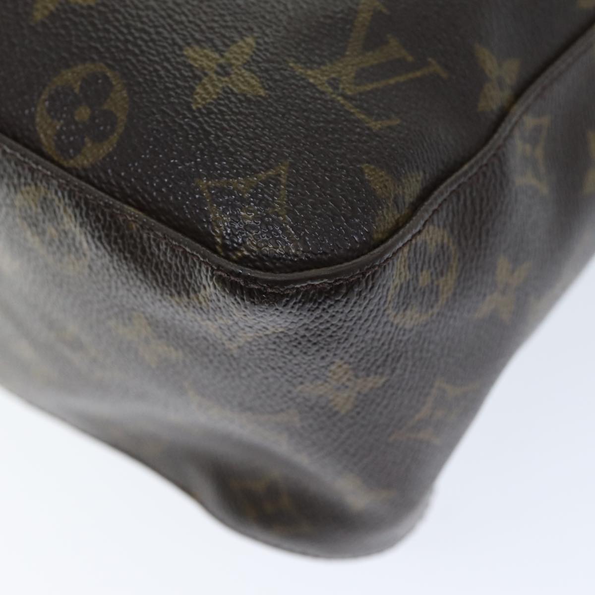 LOUIS VUITTON Monogram Looping GM Shoulder Bag M51145 LV Auth yk12195