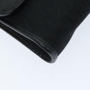 Christian Dior Trotter Canvas Chain Shoulder Bag Black Auth yk12202-14