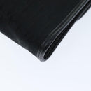 Christian Dior Trotter Canvas Chain Shoulder Bag Black Auth yk12202-15