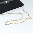 Christian Dior Trotter Canvas Chain Shoulder Bag Black Auth yk12202-7