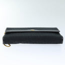 Christian Dior Trotter Canvas Chain Shoulder Bag Black Auth yk12202-5