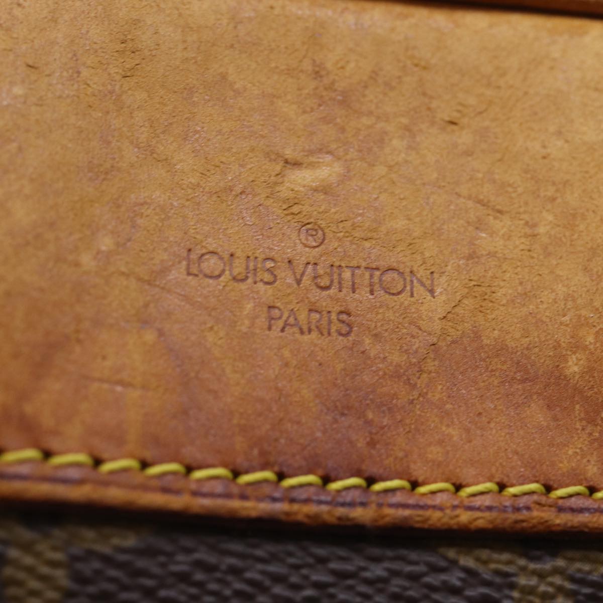 LOUIS VUITTON Monogram Excursion Hand Bag M41450 LV Auth yk12204