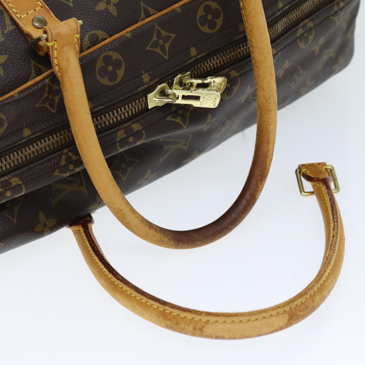 LOUIS VUITTON Monogram Sirius 45 Boston Bag M41408 LV Auth yk12248