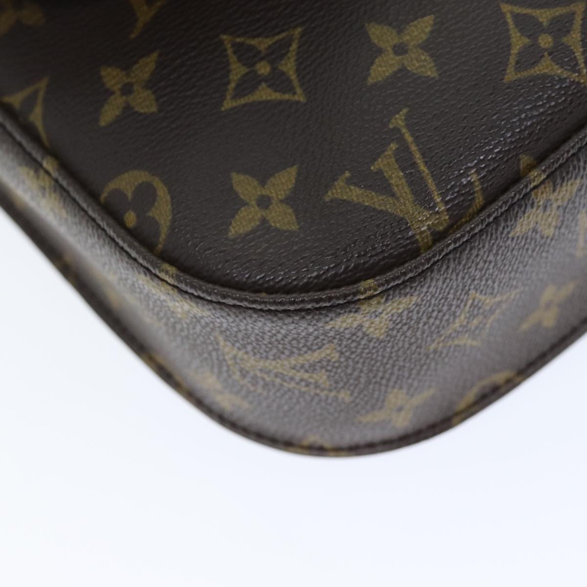 LOUIS VUITTON Monogram Saint Cloud GM Shoulder Bag M51242 LV Auth yk12265