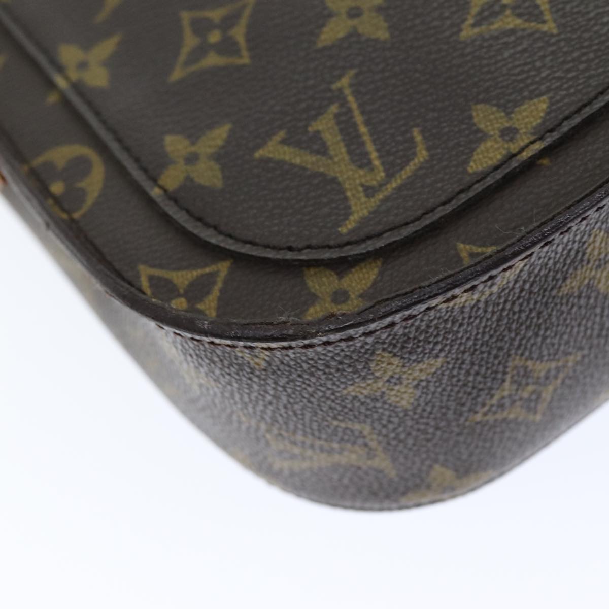 LOUIS VUITTON Monogram Saint Cloud GM Shoulder Bag M51242 LV Auth yk12265