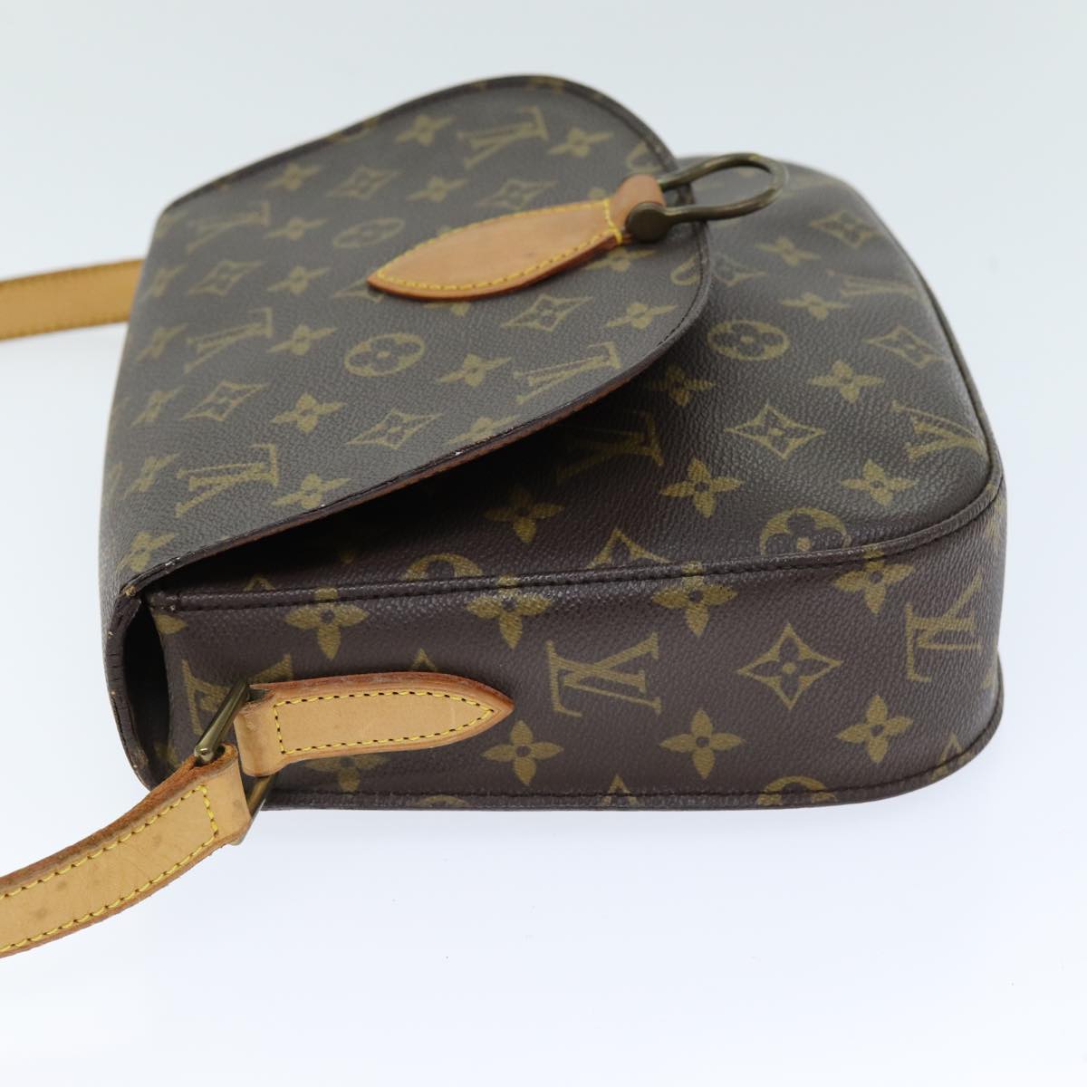 LOUIS VUITTON Monogram Saint Cloud GM Shoulder Bag M51242 LV Auth yk12265