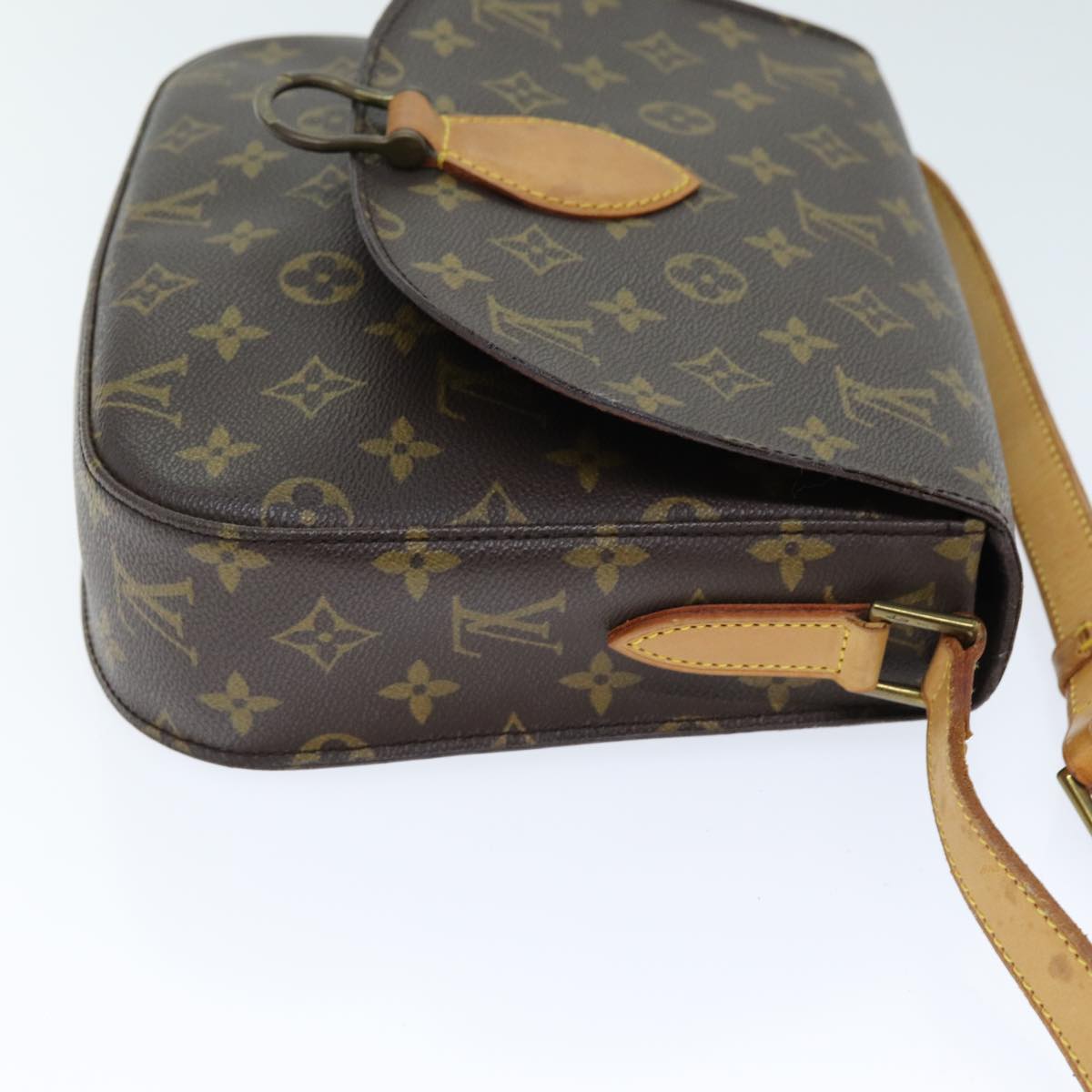 LOUIS VUITTON Monogram Saint Cloud GM Shoulder Bag M51242 LV Auth yk12265