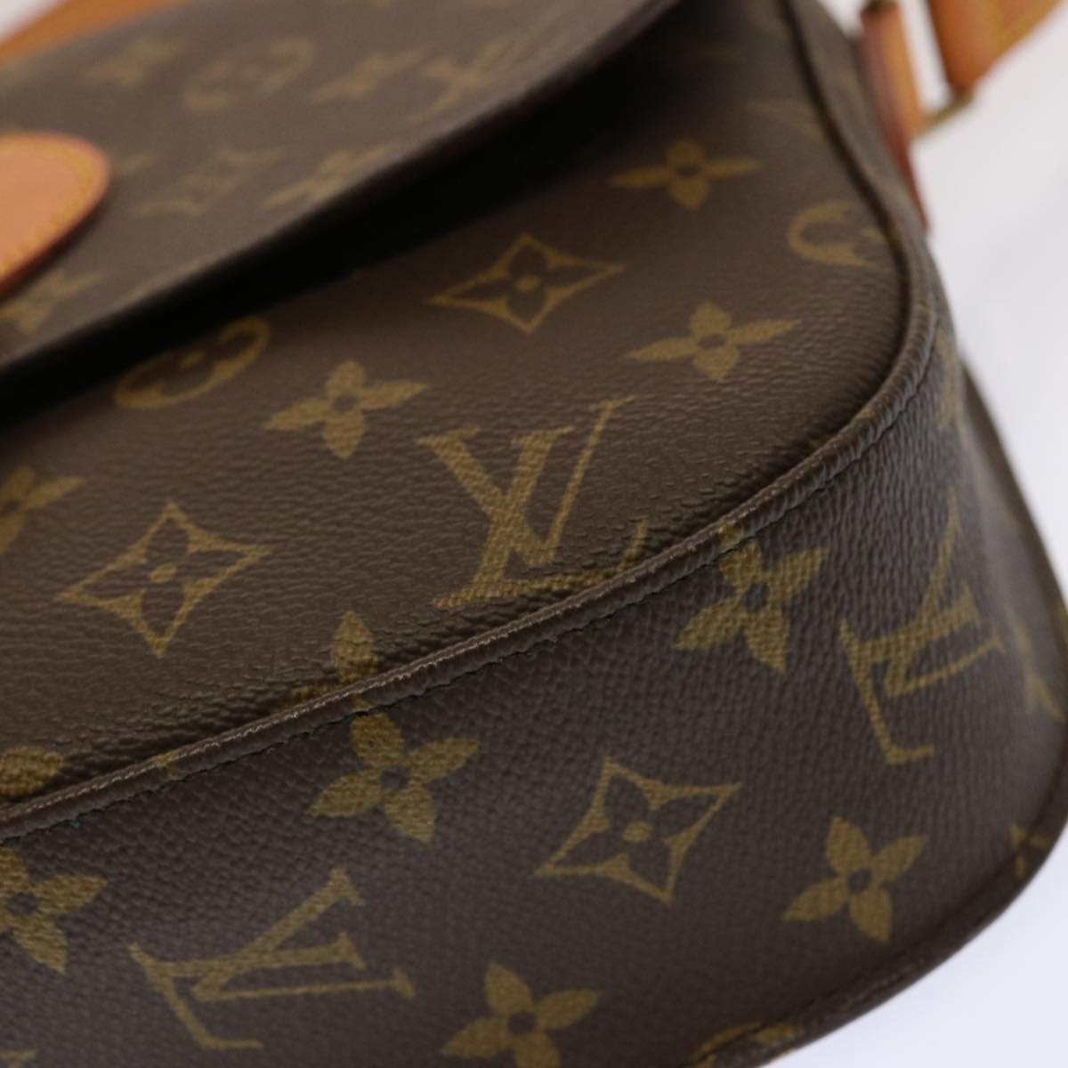 LOUIS VUITTON Monogram Saint Cloud GM Shoulder Bag M51242 LV Auth yk12266