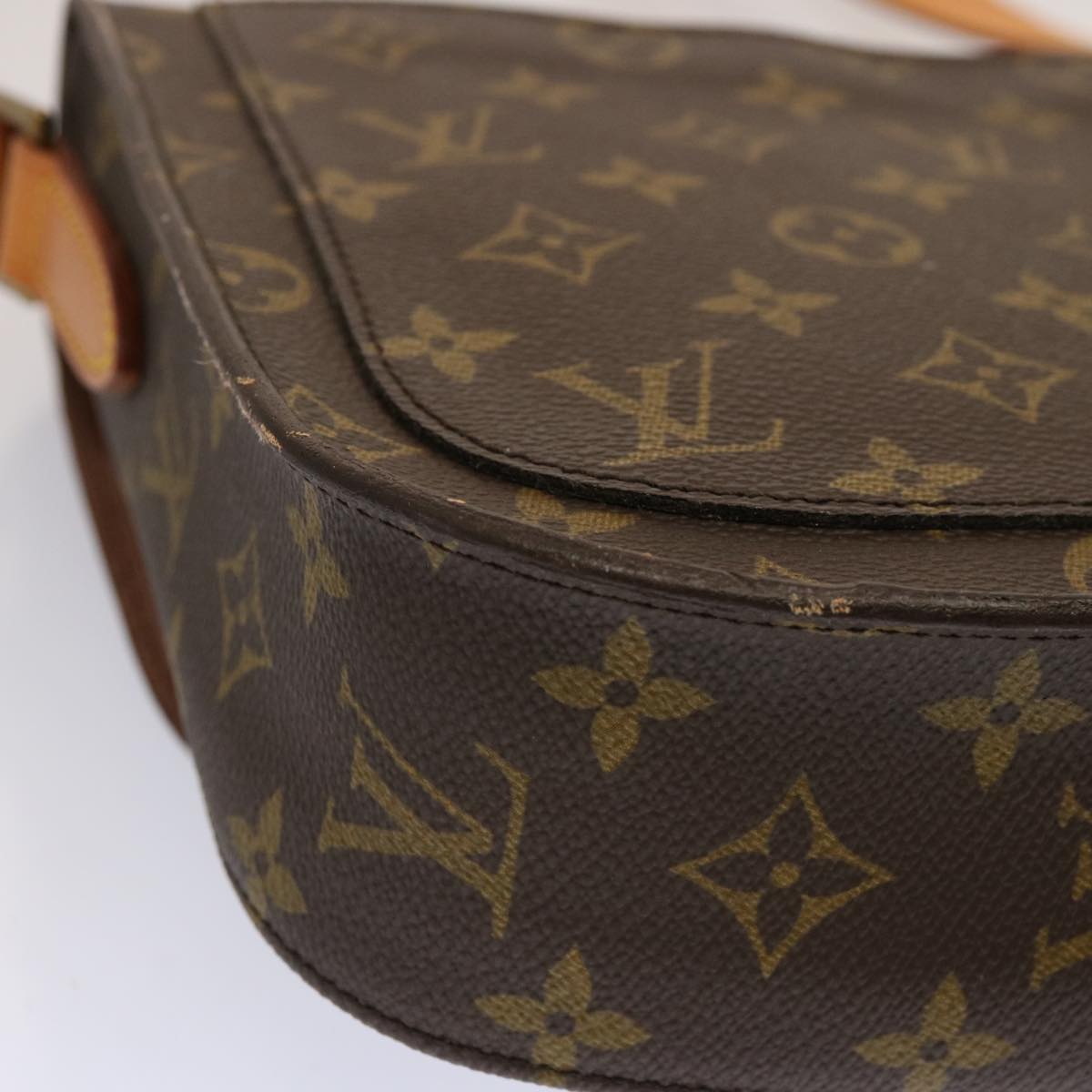 LOUIS VUITTON Monogram Saint Cloud GM Shoulder Bag M51242 LV Auth yk12266