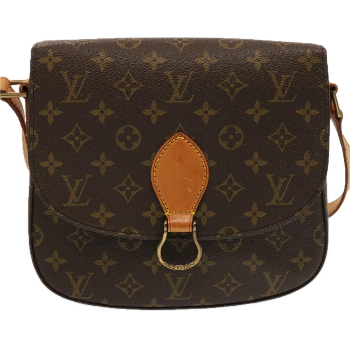 LOUIS VUITTON Monogram Saint Cloud GM Shoulder Bag M51242 LV Auth yk12266