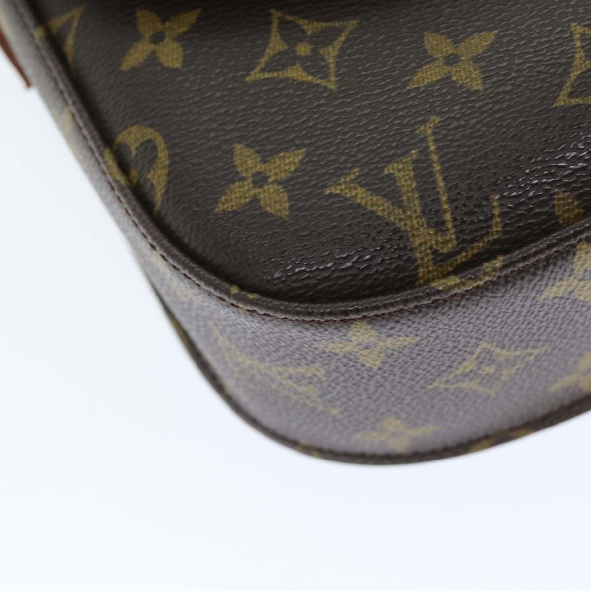 LOUIS VUITTON Monogram Saint Cloud GM Shoulder Bag M51242 LV Auth yk12268