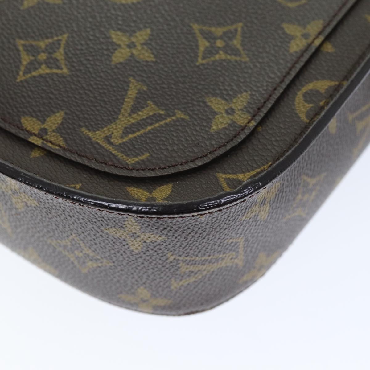 LOUIS VUITTON Monogram Saint Cloud GM Shoulder Bag M51242 LV Auth yk12268