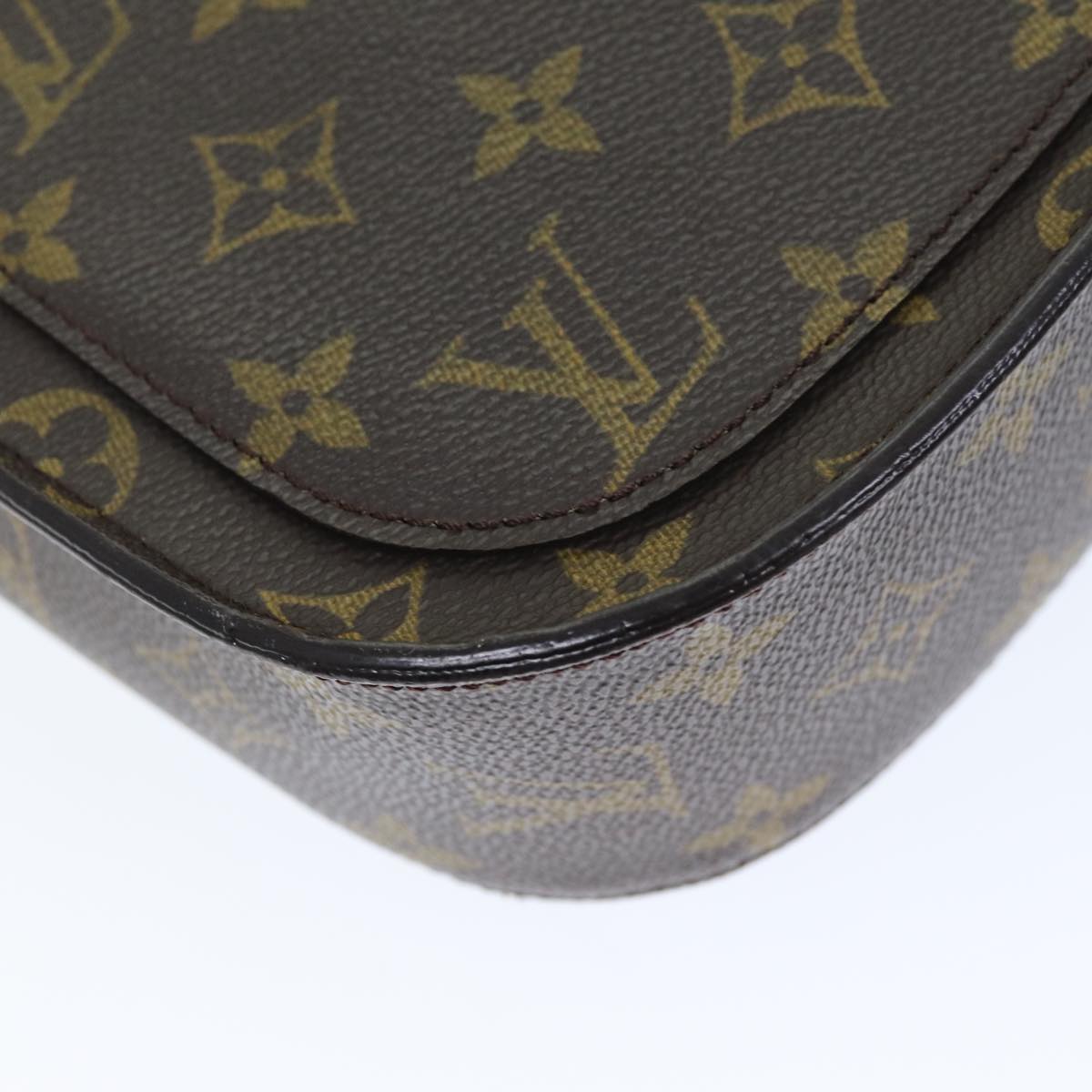 LOUIS VUITTON Monogram Saint Cloud GM Shoulder Bag M51242 LV Auth yk12268