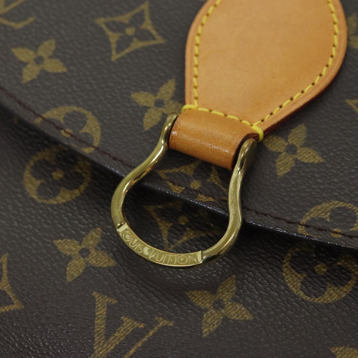 LOUIS VUITTON Monogram Saint Cloud GM Shoulder Bag M51242 LV Auth yk12268