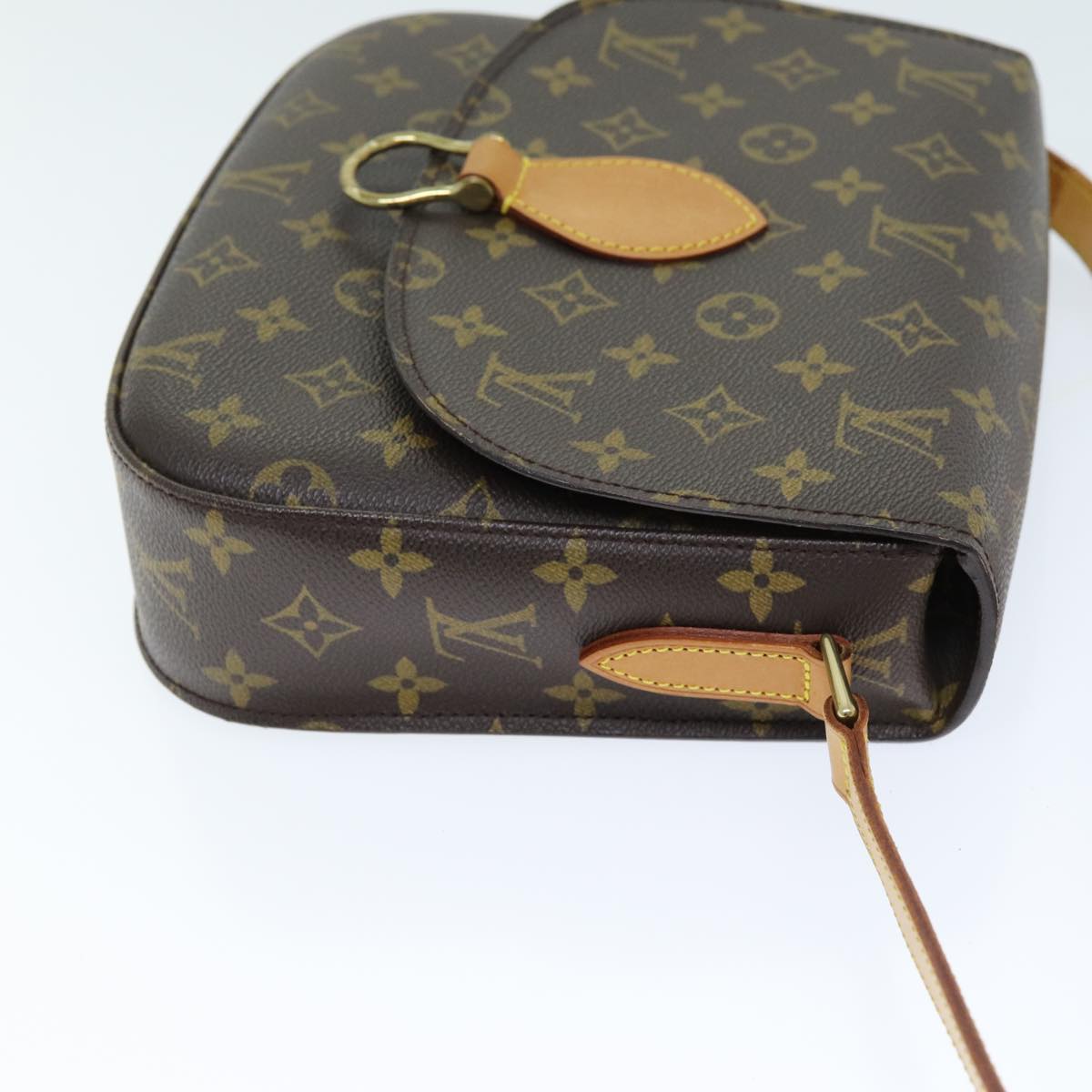 LOUIS VUITTON Monogram Saint Cloud GM Shoulder Bag M51242 LV Auth yk12268