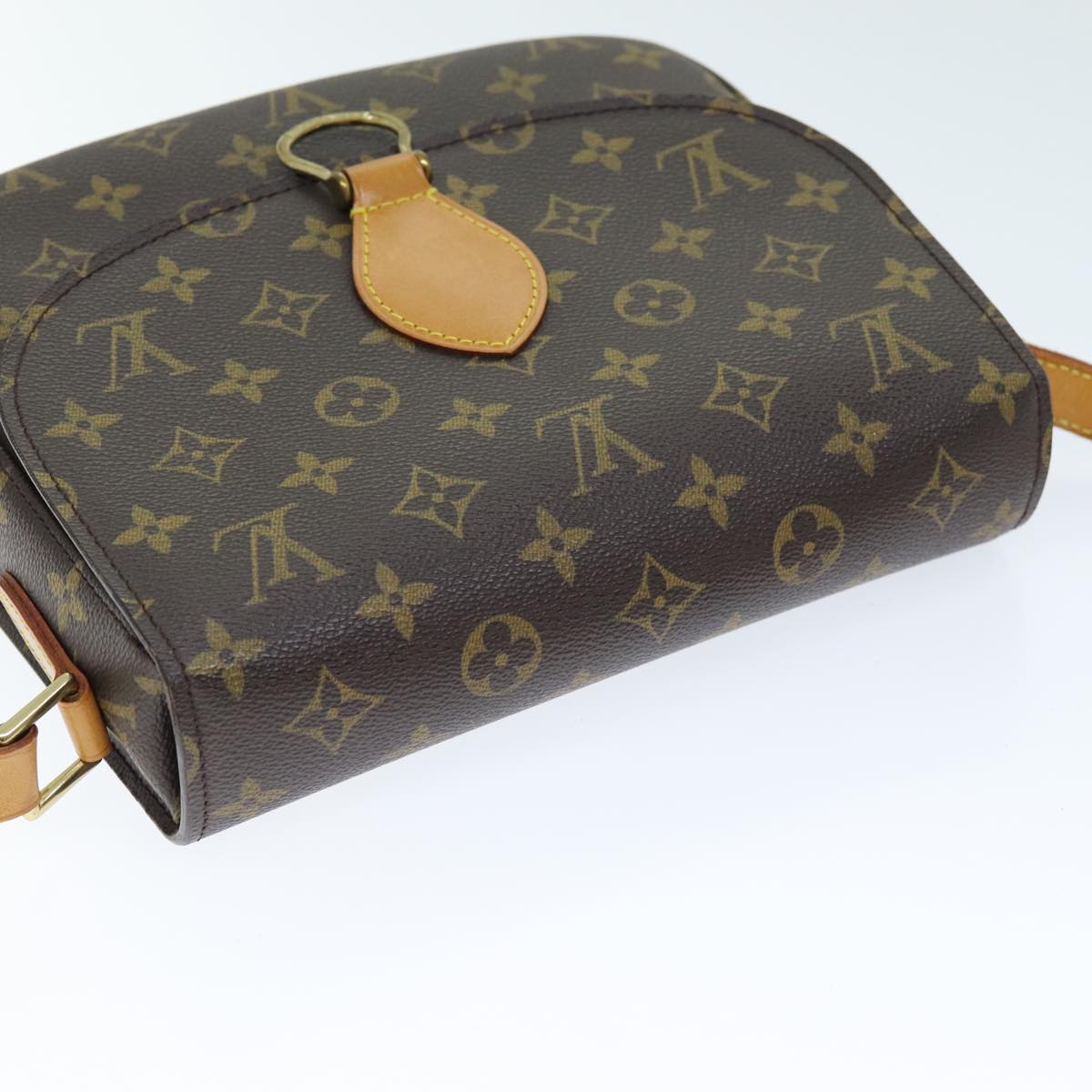 LOUIS VUITTON Monogram Saint Cloud GM Shoulder Bag M51242 LV Auth yk12268